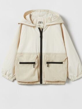 ZARA Kids Hooded Windbreaker